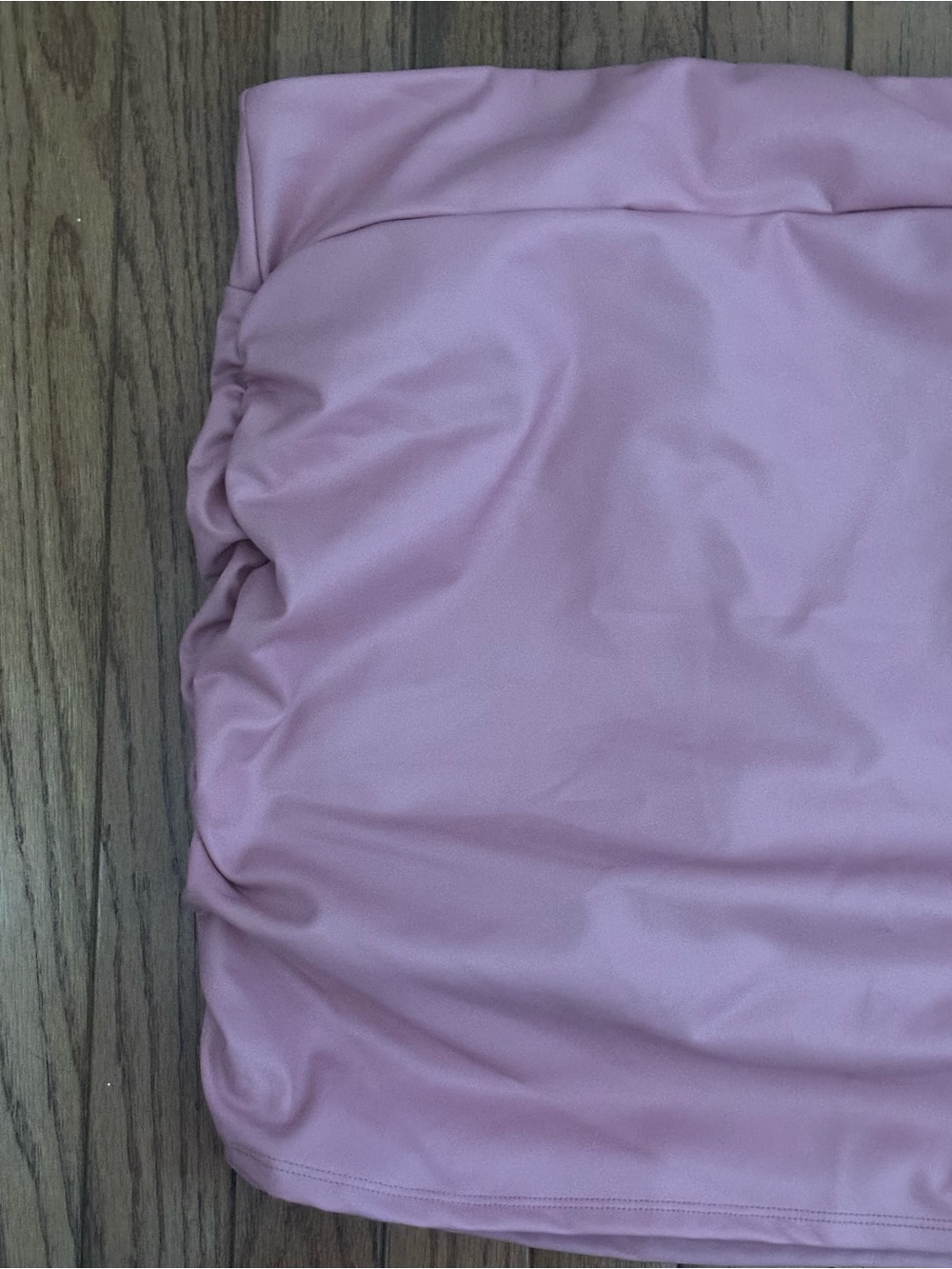 Halara Ruched Pink Mini Skirt size L - Picture 8 of 9